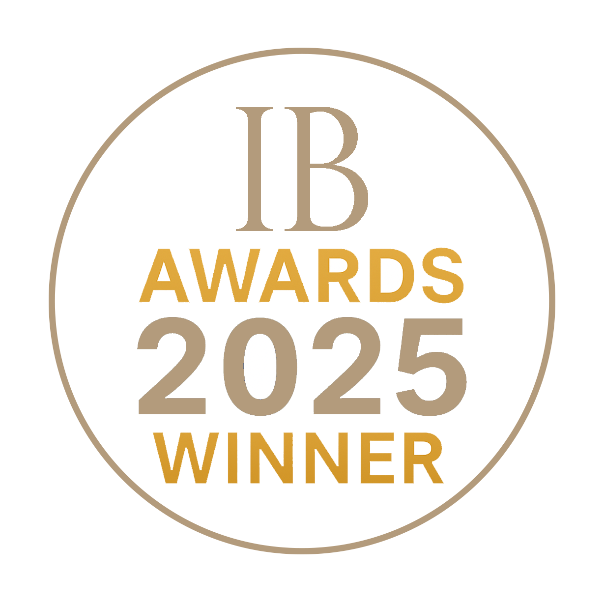 award badge ib winner